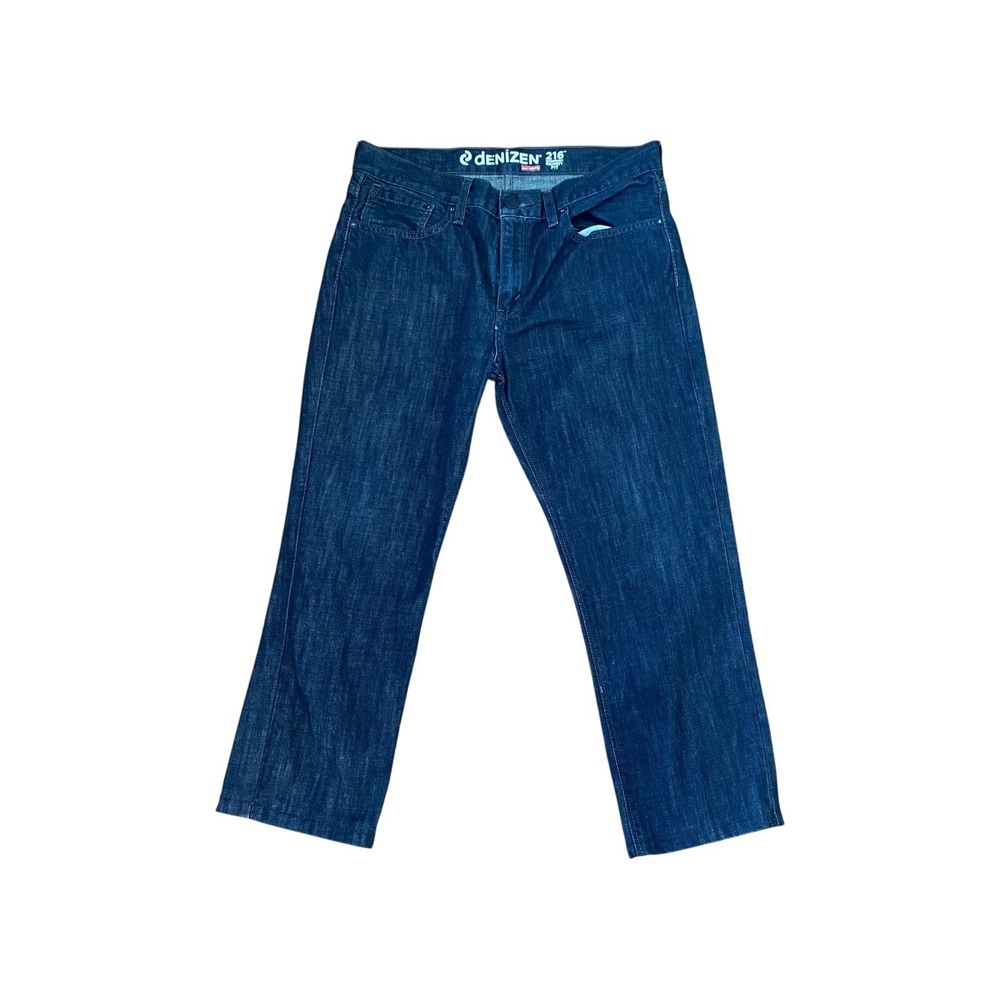 Denizen 216‎ Straight Fit Dark Wash Denim Jeans Mens Size 32x32